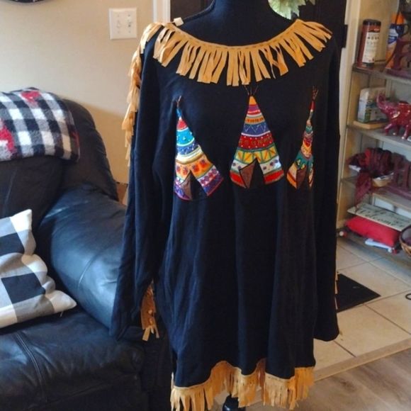 Vintage Fringe Top - Picture 1 of 10